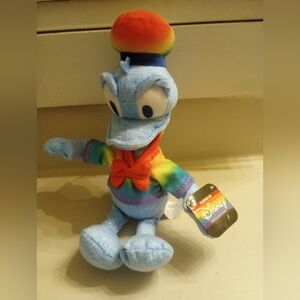 Disney Donald Duck Rainbow Collection Plush NWT